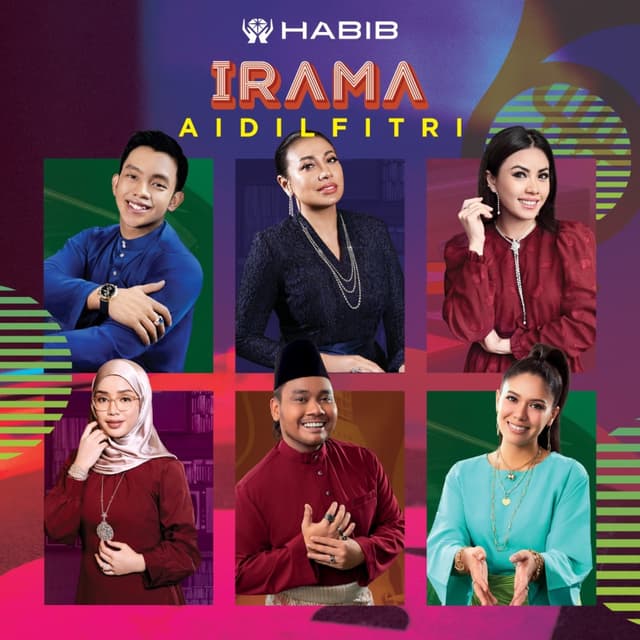 Album cover art for Irama Aidilfitri