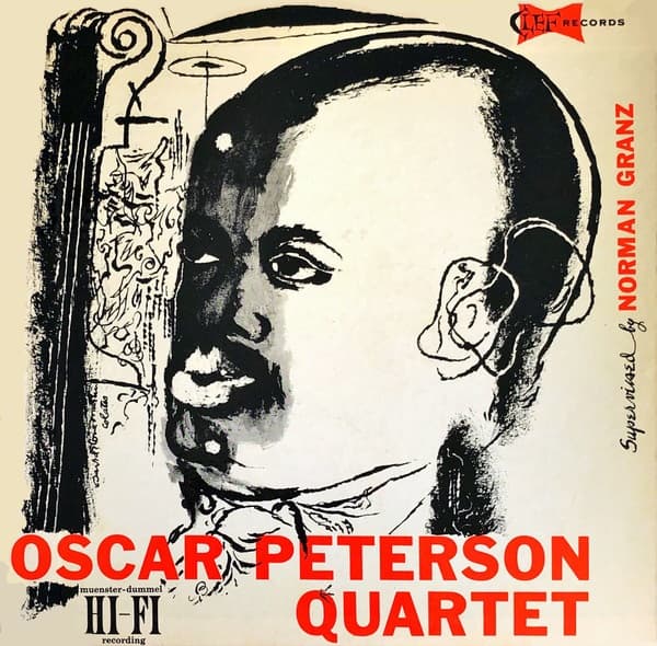 Album cover art for The Oscar Peterson Quartet #1