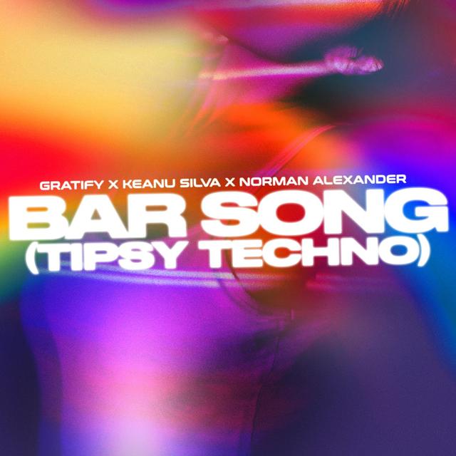 Album cover art for Bar Song (Tipsy Techno)