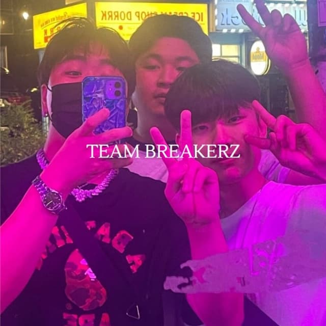 Album cover art for Team Breakerz
