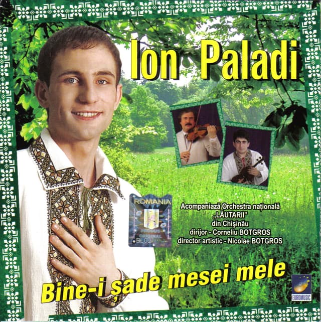 Album cover art for Bine-i șade mesei mele