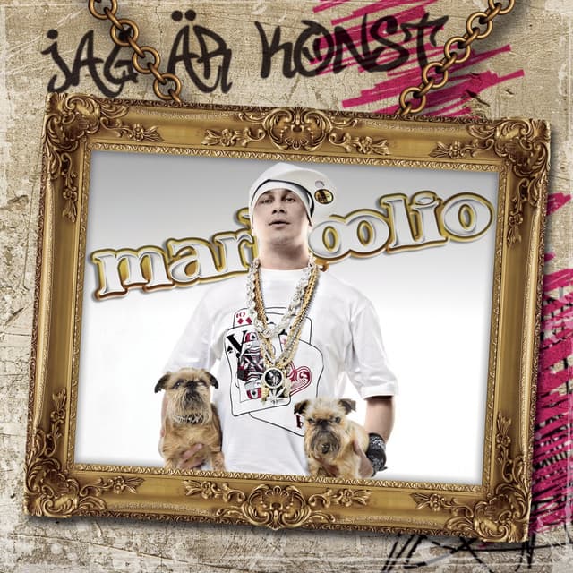 Album cover art for Jag är konst