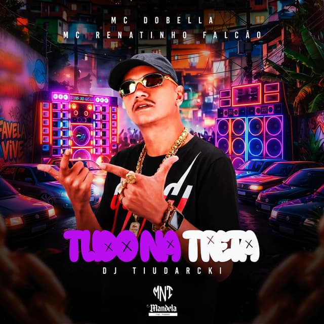 Album cover art for Tudo na Treta