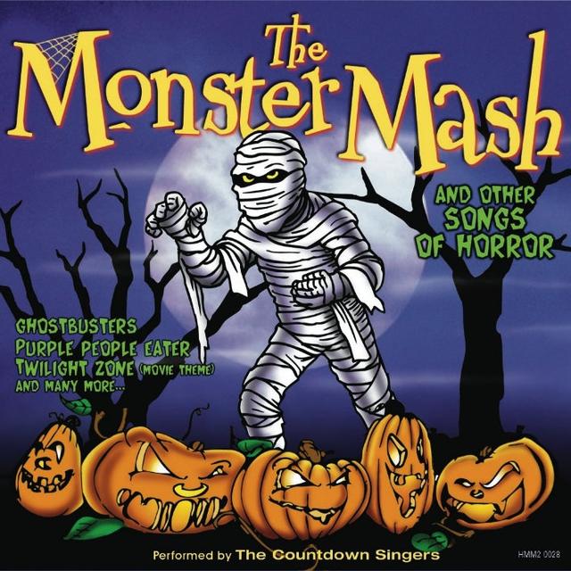 Album cover art for Monster Mash & Other Songs of Horror