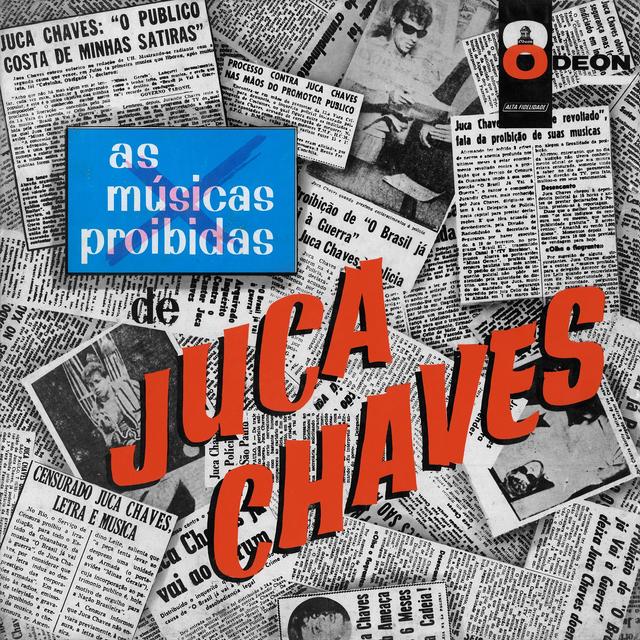 Album cover art for As Músicas Proibidas De Juca Chaves