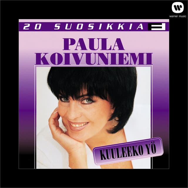 Album cover art for 20 Suosikkia / Kuuleeko Yö