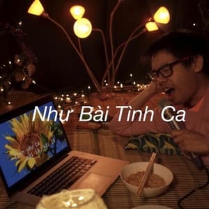 Album cover art for Như Bài Tình Ca