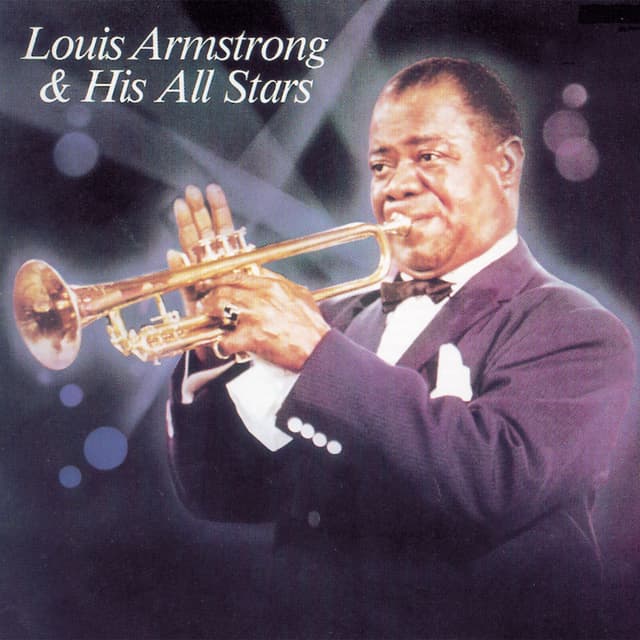 Album cover art for Louis Armstrong & His All Stars
