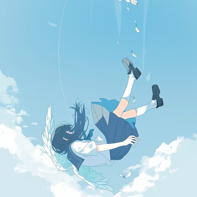 Album cover art for little wings