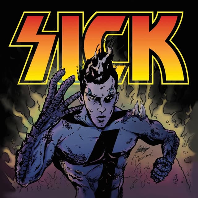 Album cover art for Sick