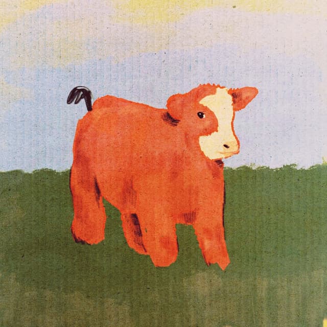 Album cover art for плюшевая корова
