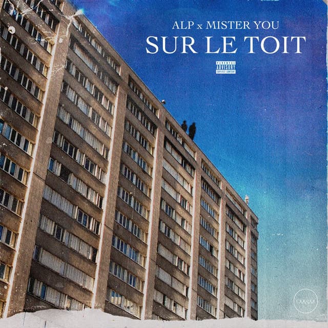 Album cover art for Sur le toit