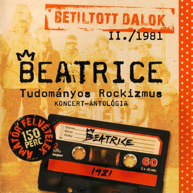 Album cover art for Betiltott Dalok II./1981
