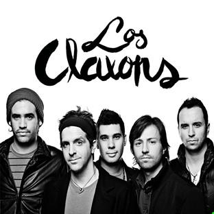 Album cover art for Los Claxons