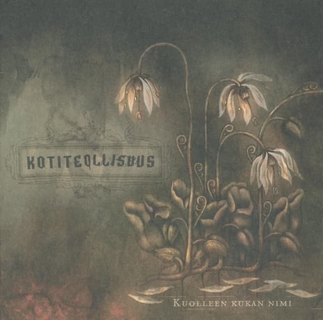 Album cover art for Kuolleen kukan nimi