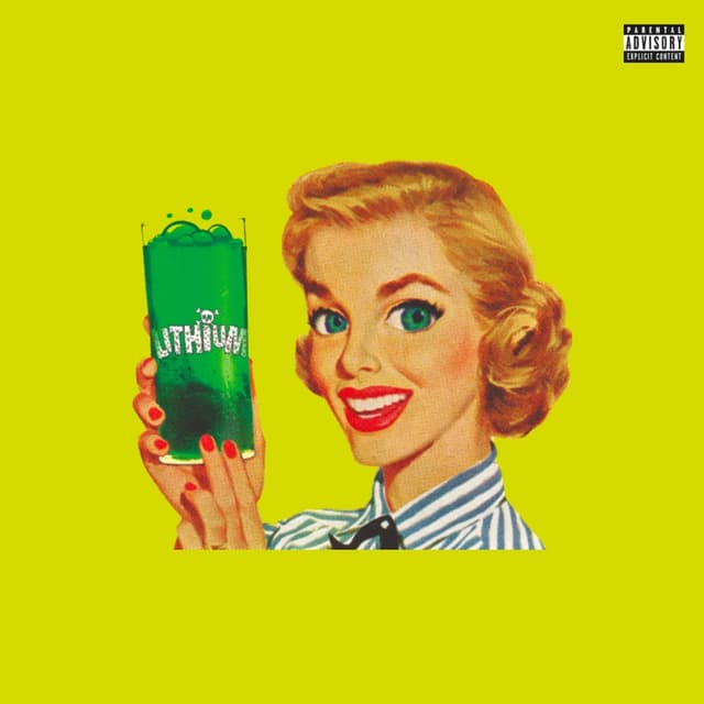 Album cover art for Lithium