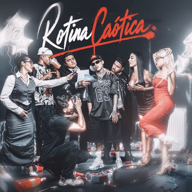 Album cover art for Rotina Caótica