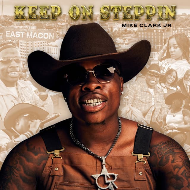 Album cover art for Keep On Steppin