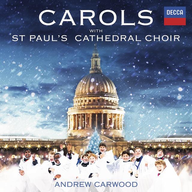 Album cover art for Carols With St. Paul's Cathedral Choir