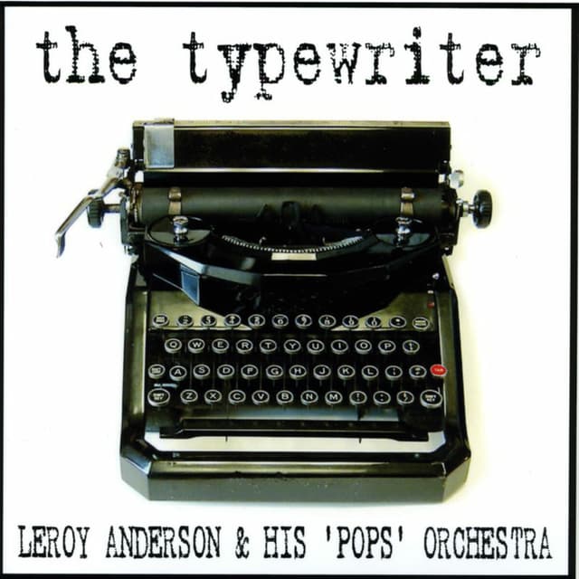 Album cover art for The Typewriter