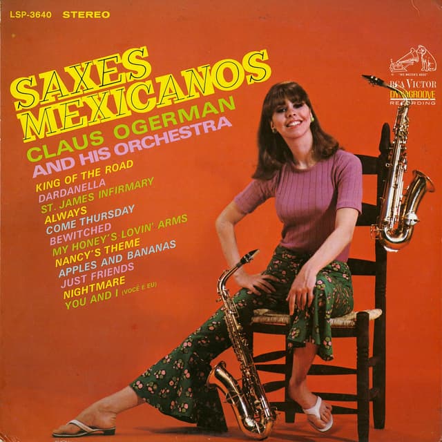 Album cover art for Saxes Mexicanos