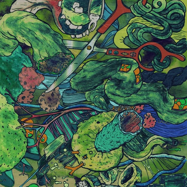 Album cover art for ЗЕЛЕНЫЕ ВНУТРЕННОСТИ