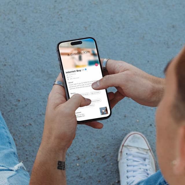 Album cover art for Internet Boy