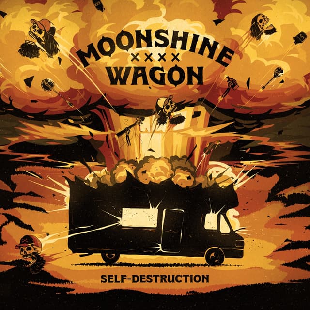 Album cover art for Self-Destruction