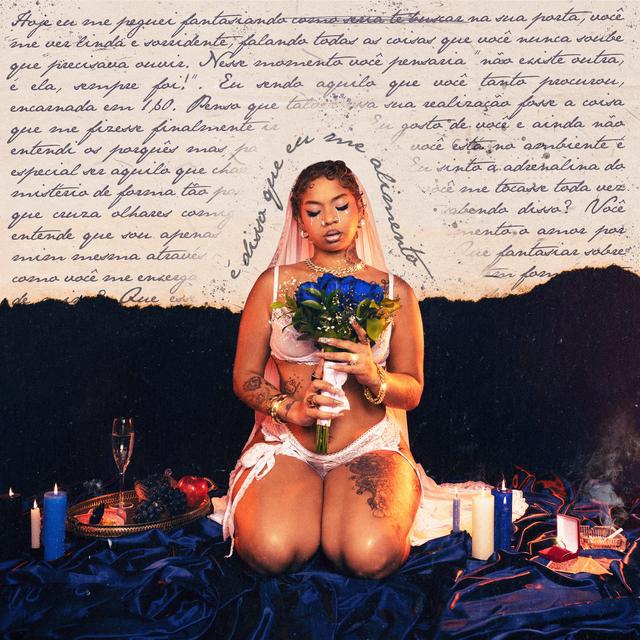 Album cover art for É Disso Que Eu Me Alimento