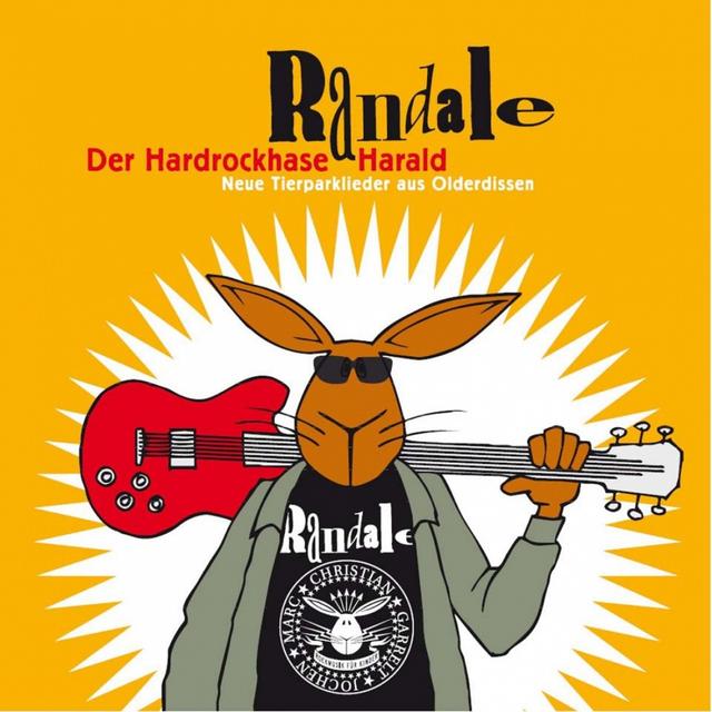 Album cover art for Der Hardrockhase Harald - Neue Tierparklieder aus Olderdissen