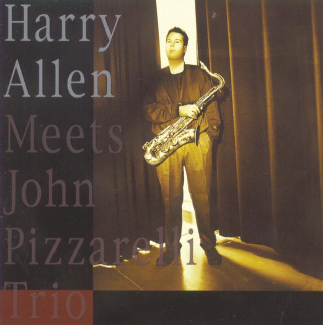 Album cover art for Harry Allen Meets John Pizzarelli Trio
