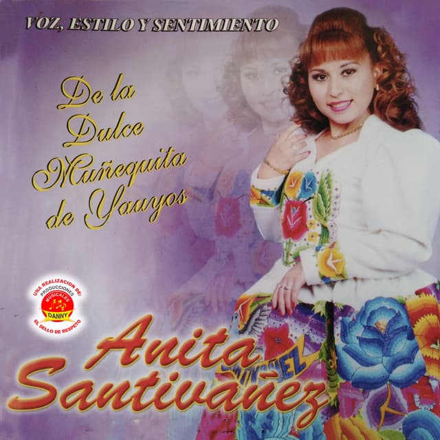 Album cover art for Estilo y Sentimiento - La Dulce Muñequita de Yauyos
