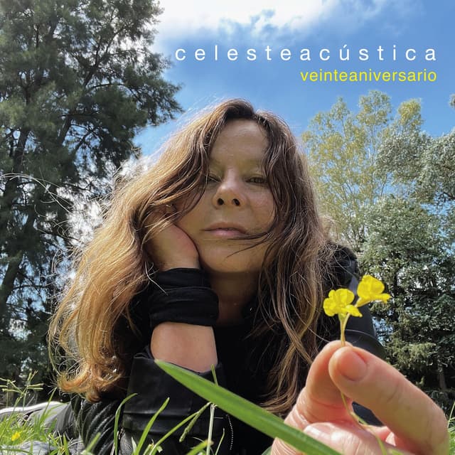 Album cover art for Celesteacústica (Veinteaniversario)