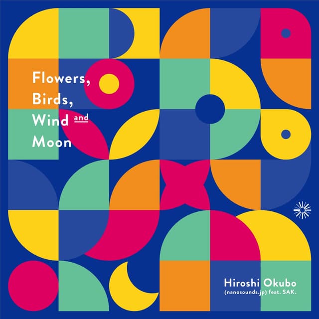 Album cover art for Flowers,Birds,Wind and Moon