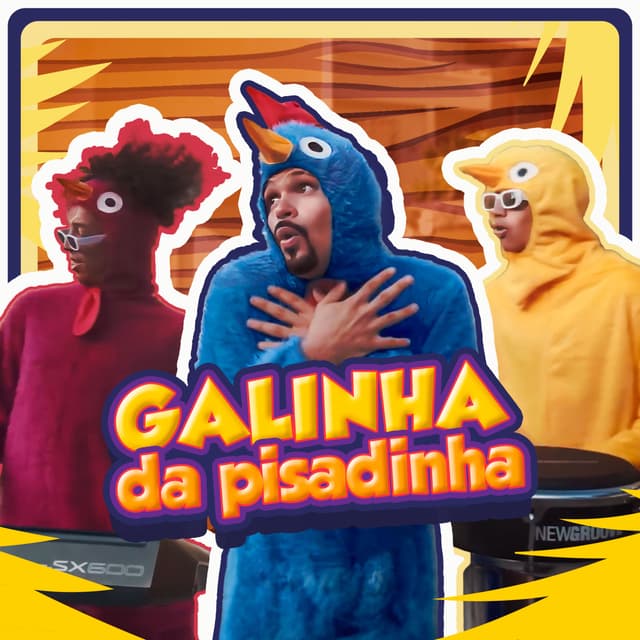 Album cover art for A Galinha da Pisadinha