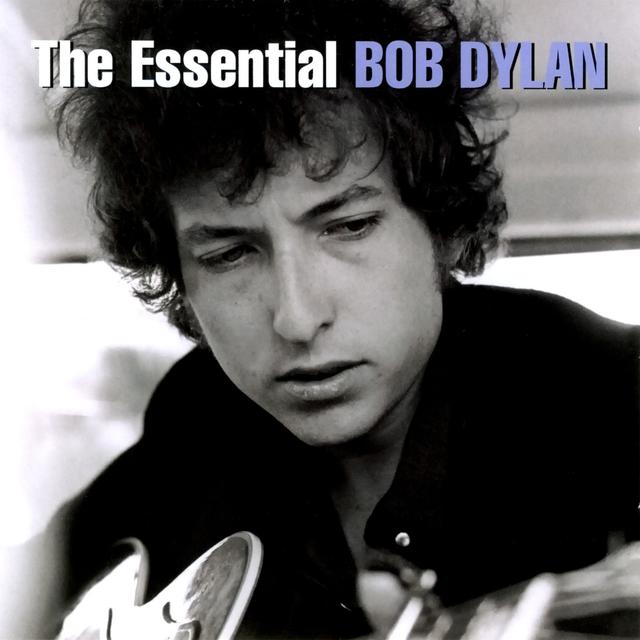 Album cover art for Essential Bob Dylan