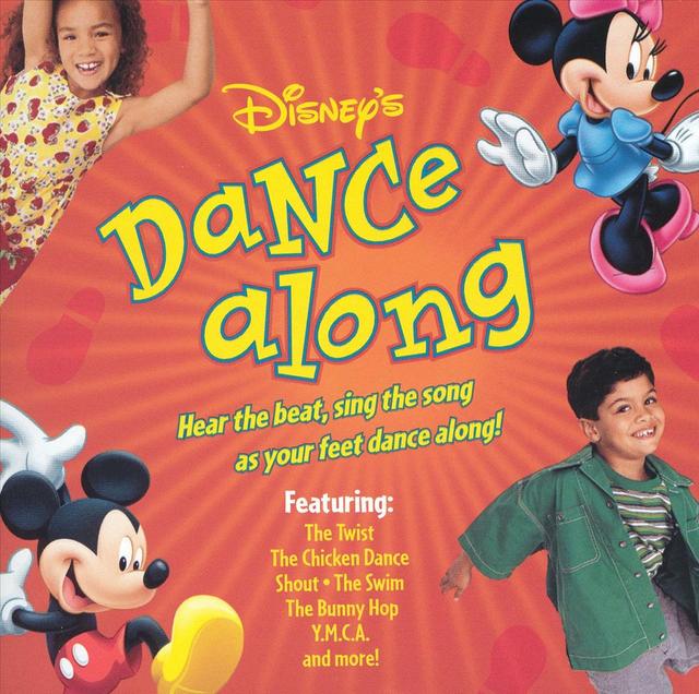 Album cover art for Disney’s Dance Along