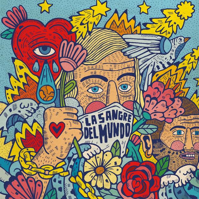 Album cover art for La sangre del mundo