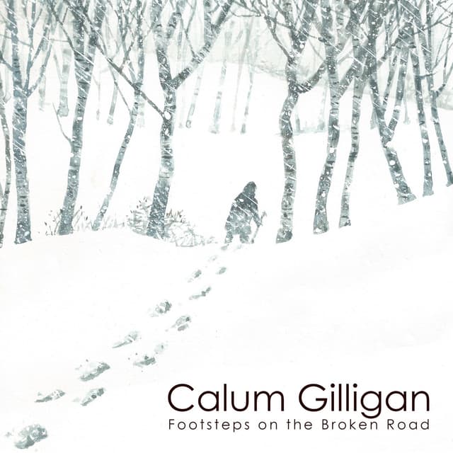 Album cover art for Footsteps on the Broken Road