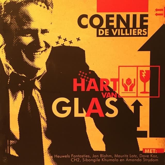 Album cover art for Hart van Glas