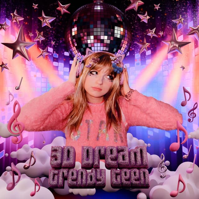 Album cover art for 3D dream trendy teen