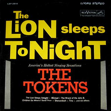 Album cover art for The Lion Sleeps Tonight