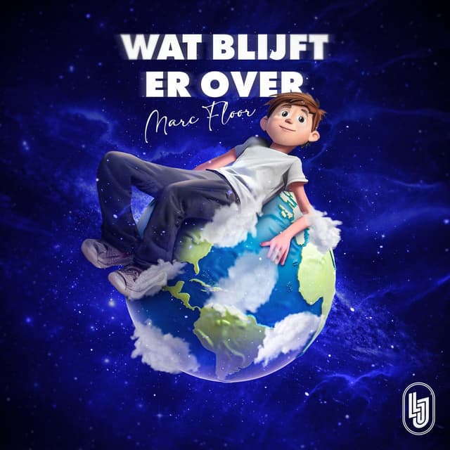Album cover art for Wat blijft er over