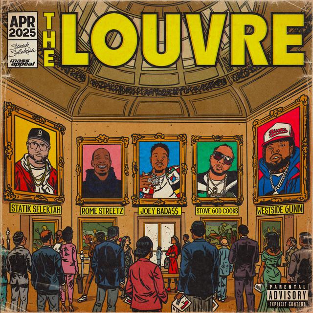 Album cover art for The Louvre