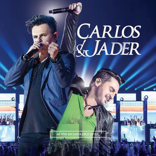 Album cover art for Ao Vivo em Santa Cruz do Sul