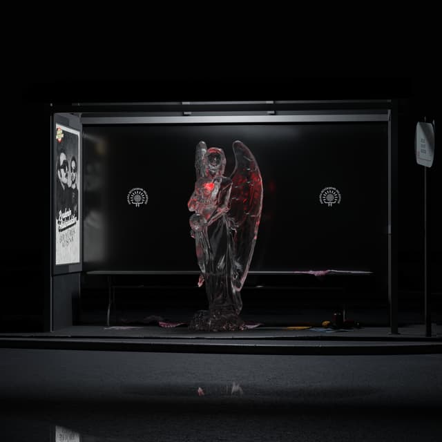 Album cover art for Bir Yürek Atışına