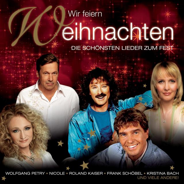 Album cover art for Wir feiern Weihnachten