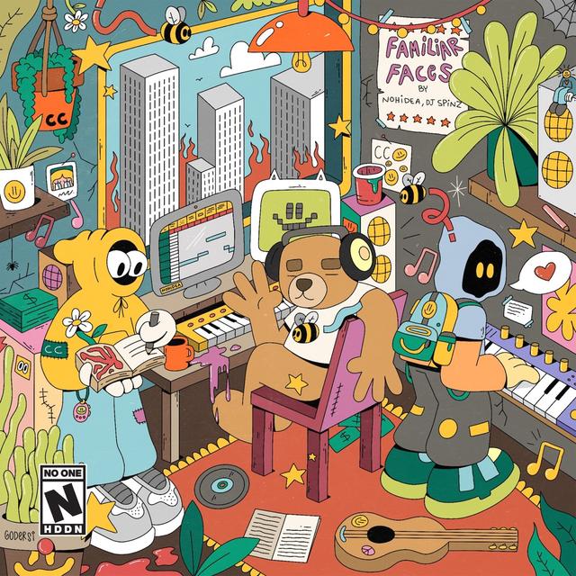 Album cover art for Familiar Faces