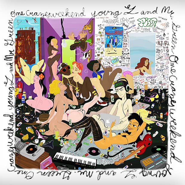 Album cover art for One Crazy Weekend