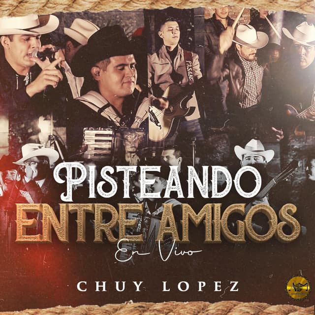 Album cover art for Pisteando Entre Amigos